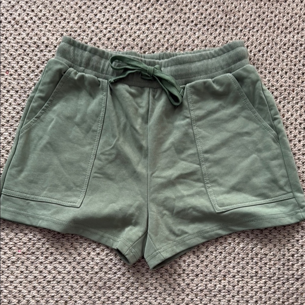 Green Women's Shorts